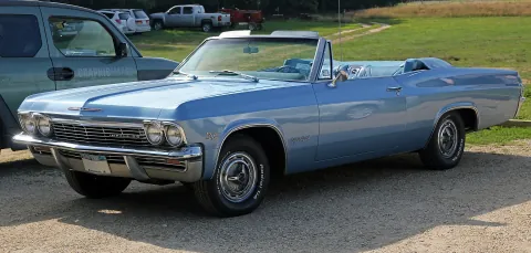 1965 Chevrolet Impala SS Convertible in Amagansett, NY. 396 Turbo-Jet V8