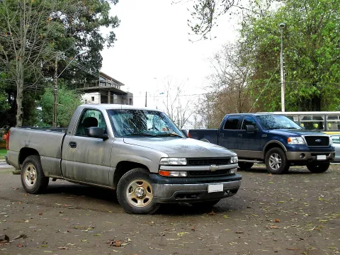 Chevrolet Silverado I Phase I (1500 Silverado 4.3 1999) + Ford F-150