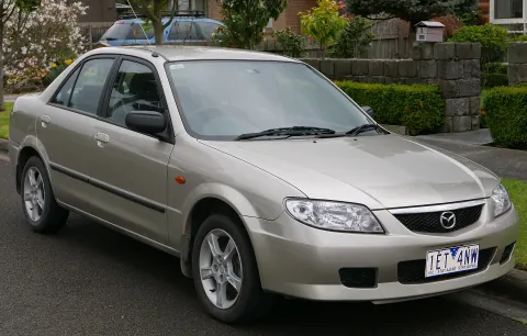 2003 Mazda 323 (BJ II) Protegé Shades sedan / Doncaster, Victoria, Australia