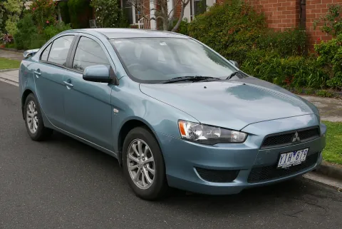 2011 Mitsubishi Lancer (CJ MY11) SX sedan / Ivanhoe, Victoria, Australia