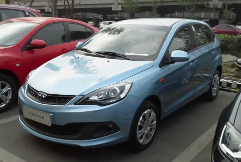 Chery Fulwin 2 hatch / Chengdu, Sichuan province, China